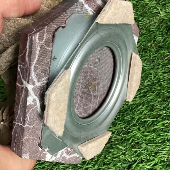 Desert Rose Selenite Crystal Formation on Marble base - Picture 6 of 10